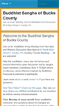 Mobile Screenshot of buddhistsangha.com
